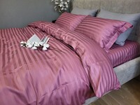 Комплект постільної білизни Stripe PREMIUM, FLOWER NECTAR 2/2см