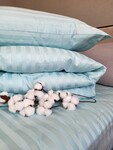 Комплект постільної білизни Stripe PREMIUM, LAGOON 22см - фото 25