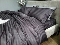 Комплект постельного белья Stripe PREMIUM, ROYAL GRAY 2/2см - фото 13