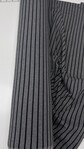 Постільна білизна Style Washed Cotton, варена бавовна, сіра в чорну смужку - фото 4
