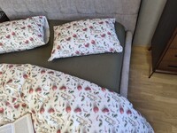 Комплект постільної білизни Святковий Настрійхакі Turkish Flannel 5D Merry Christmas