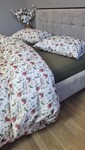 Комплект постільної білизни Святковий Настрійхакі Turkish Flannel 5D Merry Christmas - фото 4