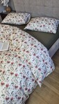 Комплект постільної білизни Святковий Настрійхакі Turkish Flannel 5D Merry Christmas - фото 9