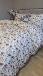 Комплект постільної білизни Святковий Настрійхакі Turkish Flannel 5D Merry Christmas - фото 6