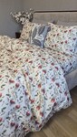 Комплект постільної білизни Святковий Настрійхакі Turkish Flannel 5D Merry Christmas - фото 7
