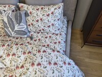 Комплект постільної білизни Святковий Настрійхакі Turkish Flannel 5D Merry Christmas - фото 8