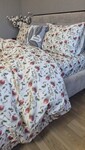 Комплект постільної білизни Святковий Настрійхакі Turkish Flannel 5D Merry Christmas - фото 9