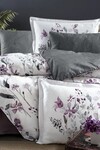 Комплект постельного белья La Romano 300TC Premium сатин евро (Delcina Grey) - фото 2