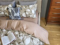 Комплект постільної білизни Віола беж, cotton