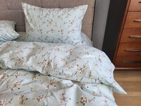 Комплект постельного белья Вікторія м’ята, Turkish flannel - фото 2