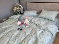 Комплект постельного белья Вікторія м’ята, Turkish flannel - фото 4