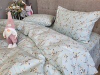 Комплект постельного белья Вікторія м’ята, Turkish flannel - фото 6