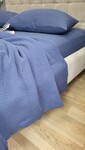 Муслінове покривало Navy Blue зі 100 бавовни, ТМ Комфорт-текстиль - фото 3