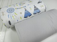 Комплект постільної білизни Вігвам/сірий, Turkish flannel