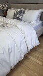 Комплект постільної білизни White, Варена бавовна LUXURY, ТМ Комфорт-текстиль - фото 10