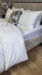 Комплект постільної білизни White, Варена бавовна LUXURY, ТМ Комфорт-текстиль - фото 16