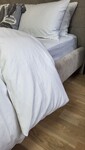 Комплект постільної білизни White, Варена бавовна LUXURY, ТМ Комфорт-текстиль - фото 21