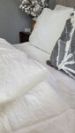 Комплект постільної білизни White, Варена бавовна LUXURY, ТМ Комфорт-текстиль - фото 9