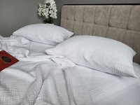 Комплект постельного белья White из четырехслойного муслина, 100 хлопок, ТМ Комфорт-текстиль