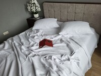 Комплект постельного белья White из четырехслойного муслина, 100 хлопок, ТМ Комфорт-текстиль - фото 5