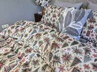 Комплект постільної білизни Ялинки Turkish Flannel 5D новорічний - фото 8