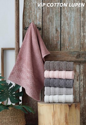 Рушники махрові Cestepe VIP Cotton 50x90 (Lupen)