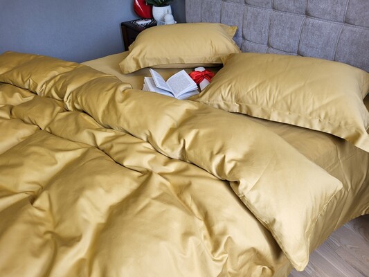 Комплект постельного белья Gold Turkish satin