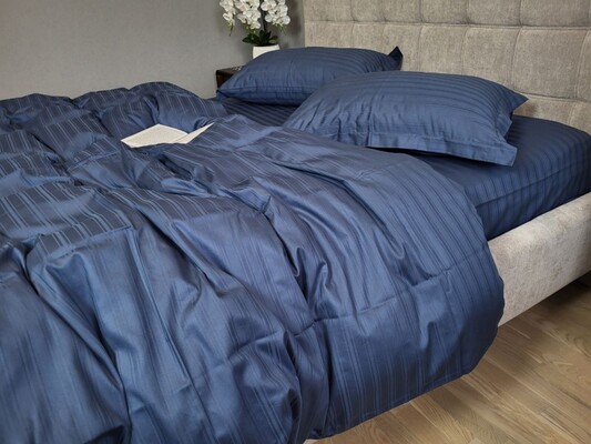 Комплект постельного белья MULTI stripe BLACK SEA
