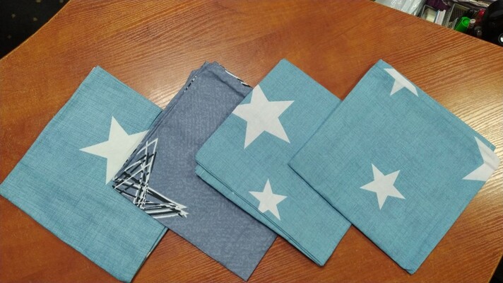 Набор наволочек 4шт., 40/40см №161