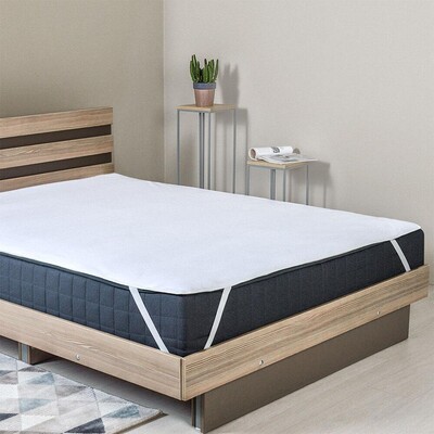 Наматрацник Aqua Stop зі стрічками по кутах TM IDEIA 80 x 190 см