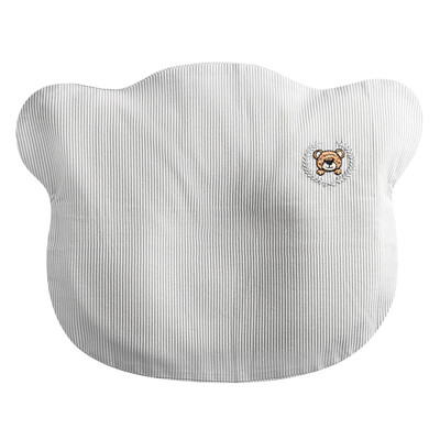 Наволочка для подушки BabyComfort 23 x 30 см, бавовна, світло-сіра з вишивкою, TM Papaella