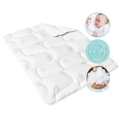 Ковдра дитяча Sei Design Soft 100x135 см всесезонна гіпоалергенна штучний лебединий пух