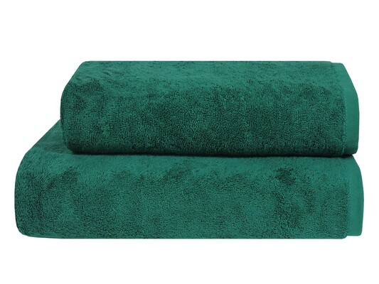 Полотенце махровое 50 x 90 см. Parisa Flat Cotton, H-500 изумруд, ТМ Parisa Home Узбекистан