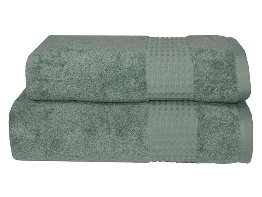 Рушник махровий 50 x 90 см. Parisa Terry Waffle J-403 оливковий ТМ Parisa Home Узбекистан