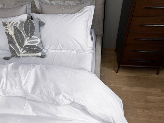 Комплект постільної білизни Percale Premium 100 бавовна White P000