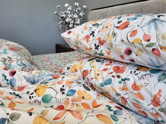 Комплект постельного белья Пейзаж, cotton