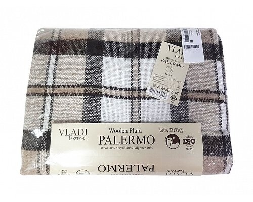Плед Vladi Palermo 14 (04CROCUS білий-пес-каст)