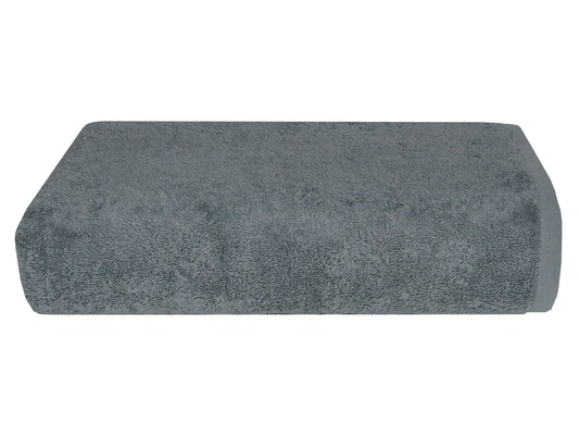 Полотенце махровое 50 x 90 см. Parisa Flat Cotton, H-500 серое, ТМ Parisa Home