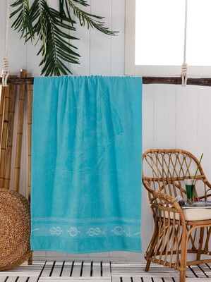Пляжний рушник Philippus Beach Towel 90x170 бірюзовий