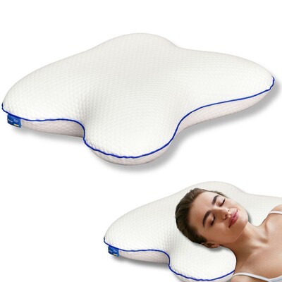 Подушка ортопедична MEMORY FOAM IDEIA метелик 50 x 58 x 12 см з ефектом пам’яті