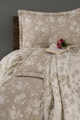 Покривало First Choice Blooming Bedspread 240 x 260+2 x 50 x 70 (Sienta Cappuccino)