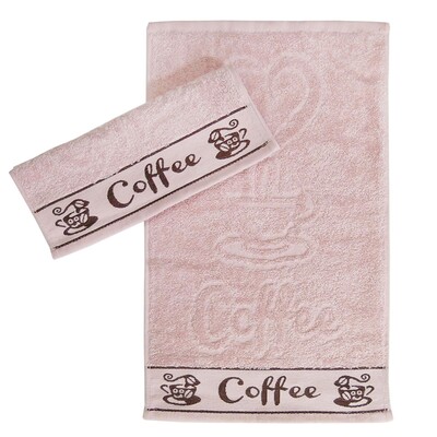 Рушник Parisa 30x50 coffee пудра