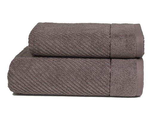 Рушник Parisa Jacuard Cotton 50x90 (J-111 - сіро-ліловий)