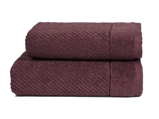 Рушник Parisa Jacuard Cotton 50x90 (J-111 - сливовий)