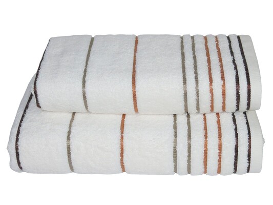 Рушник Parisa Stripe Cotton 50x90 см, білий D-272-02