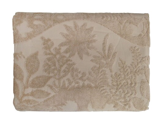 Простыня жаккардовая махровая Parisa Home 200x220 беж