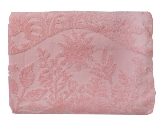 Простирадло жакардове махрове Parisa Home 200x220 персик