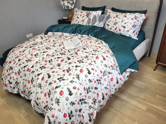 Комплект постільної білизни Сатин PREMIUM, DECORATIONS