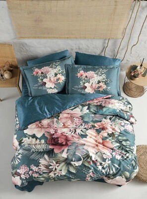 Комплект постельного белья La Romano 300TC Premium сатин евро (Annamaria Tapestry)