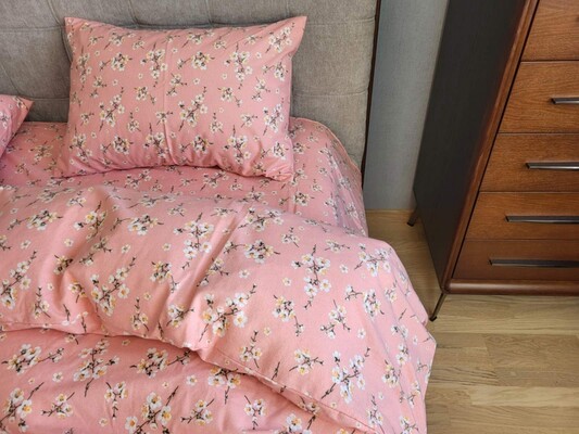 Комплект постельного белья Виктория корал., Turkish flannel